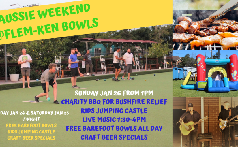 Aussie Weekend @Flem-Ken Bowls Club